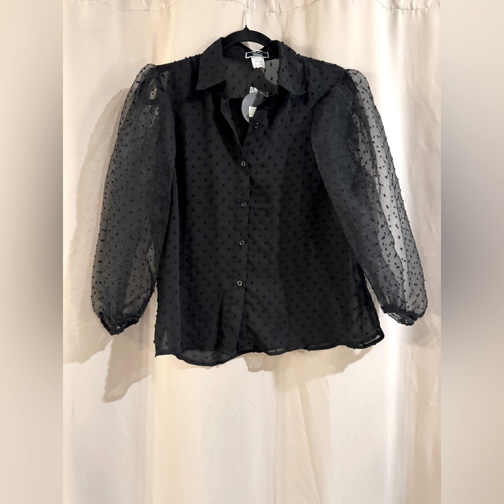 Women’s Black Vivid Blouse